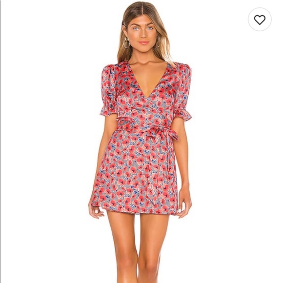 NWT House of Harlow X Revolve Aja Mini Dress Size L